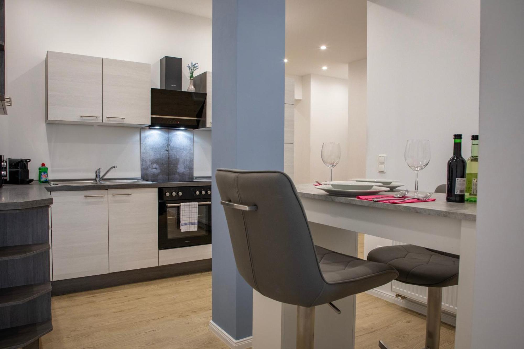 Hannibal - Design Apartment Lilie 2, Vw Naehe, Parkplatz, Kueche, Highspeed-Wlan, Fitness, Solarium Wolfsburg Kültér fotó